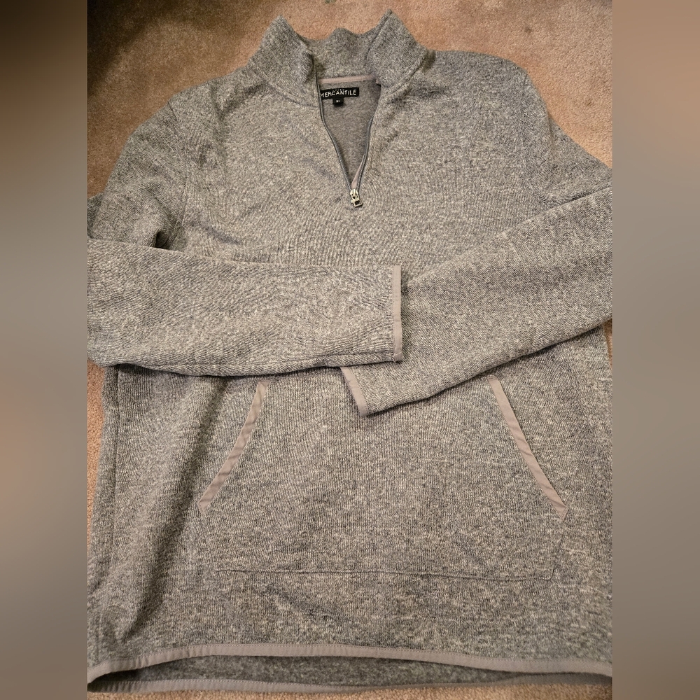J. Crew Grey pull over xl